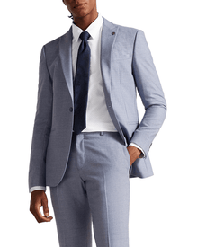 Men | Long Sleeve Patterned Slim Fit Shi | White Multi