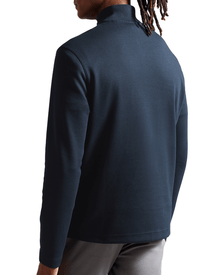 Men | Long Sleeve Half Zip | Navy