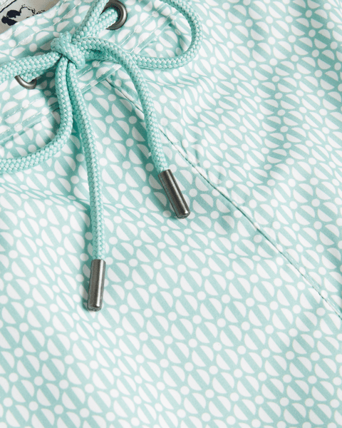 Men | Geometric Swimshort | Moss Green