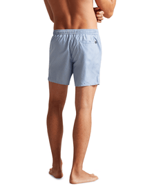 Men | Geometric Swimshort | Blue Pink