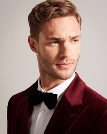 Men | Cotton Velvet Blazer | Medium Brown