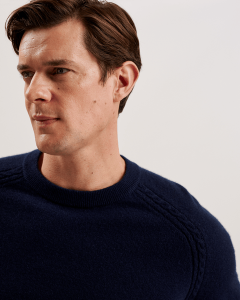 Men | Glant T Crew Neck | Navy