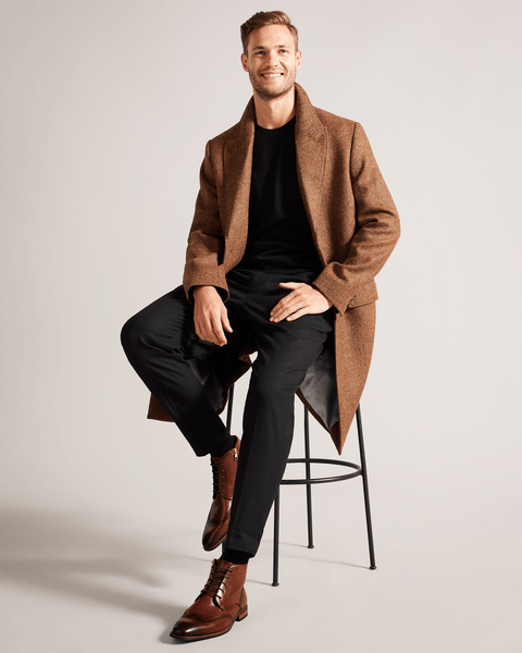 Men | Brogue Chukka Boot | Pale Brown