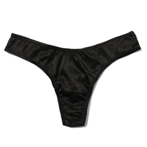 Dark & Dangerous Thong | Black