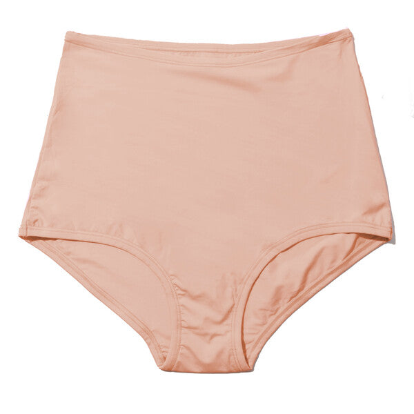 YourFit Os High Rise Boyshort 3-Pack | Almond Milk (Brown)