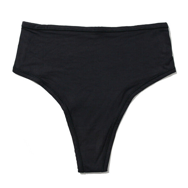 YourFit High Cut Thong | Black