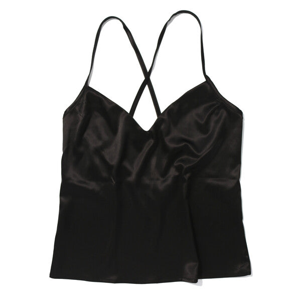 Satin Sleep Cami | Black