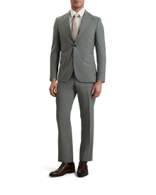 Men | Classic Wool Suit Jacket | Dark Green