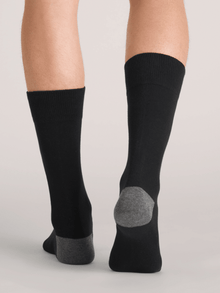 Men | 3 Pack Non Terry Crew | Medium Grey