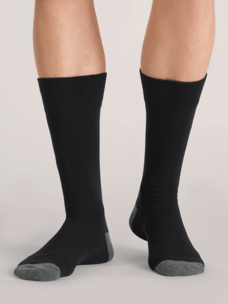 Men | 3 Pack Non Terry Crew | Medium Grey