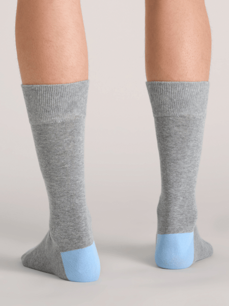 Men | 3 Pack Non Terry Crew | Medium Grey