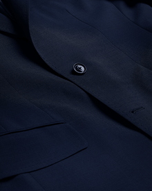 Men | Classic Wool Suit Jacket | Obsidian Heather