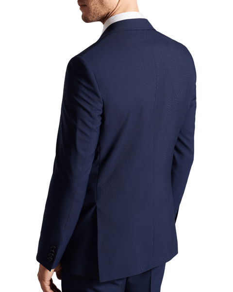 Men | Classic Wool Suit Jacket | Obsidian Heather