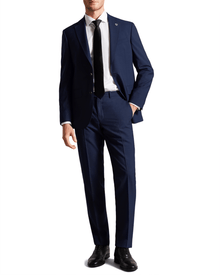 Men | Classic Wool Suit Trouser | Obsidian Heather