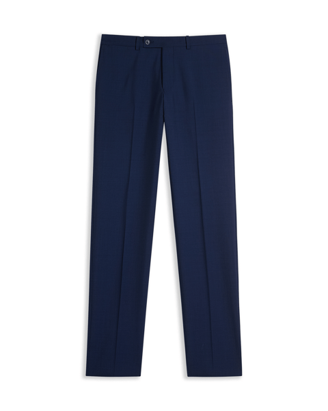 Men | Classic Wool Suit Trouser | Obsidian Heather