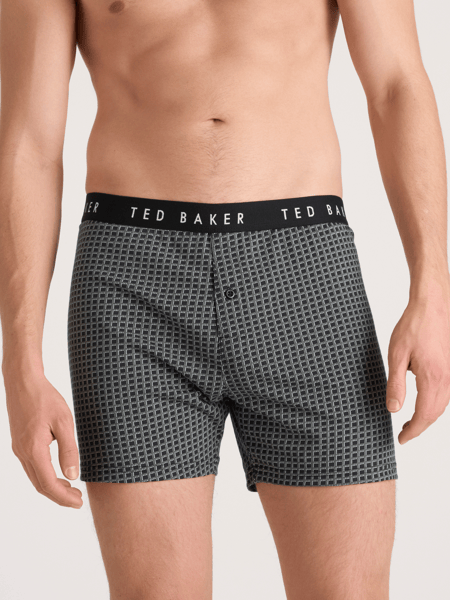 Men | 3 Pack Ctn Bld Knit Bxr Value Box | Black Grey