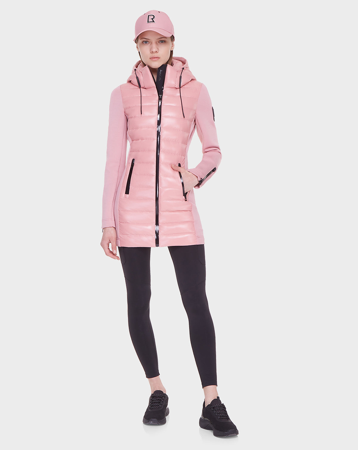 Women | MERINA Hybrid Lightweight Down Jacket | Pink