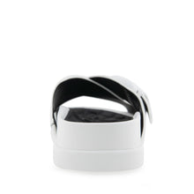 Lago Sandal Footbed | Bright White Leather