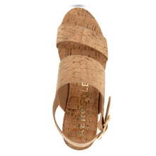 Camera Sandal Platform | Natural Cork