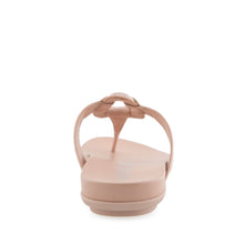 Fallon Sandal Flat | Cipria Patent Faux Leather