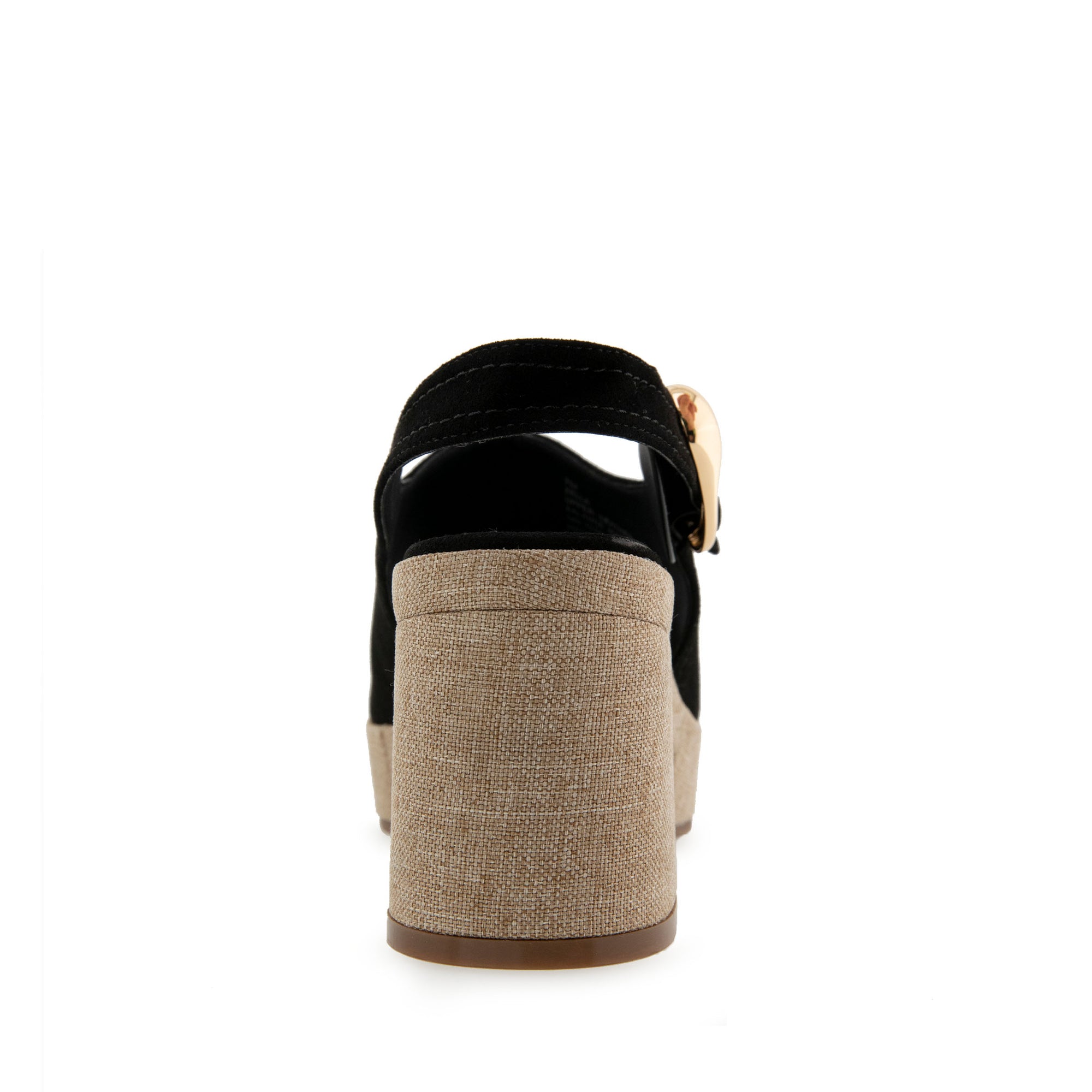 Zella Sandal Dress Platform | Black Suede