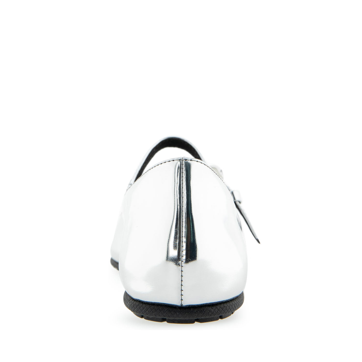 Perry | Silver Mirror Faux Leather