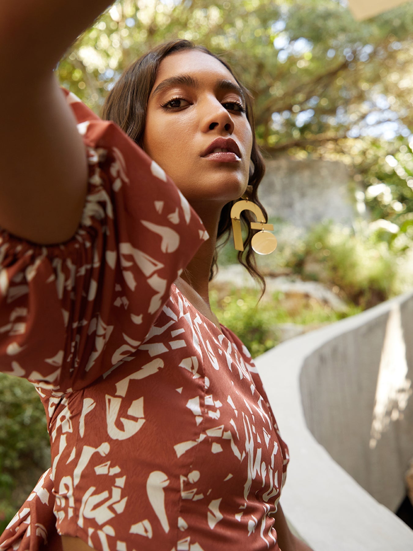 Zany Top - Batik Rose - diarrablu