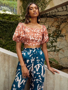 Zany Top - Batik Rose - diarrablu
