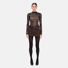 OW Collection ZELDA Mini Skirt Skirt 185 - Brown