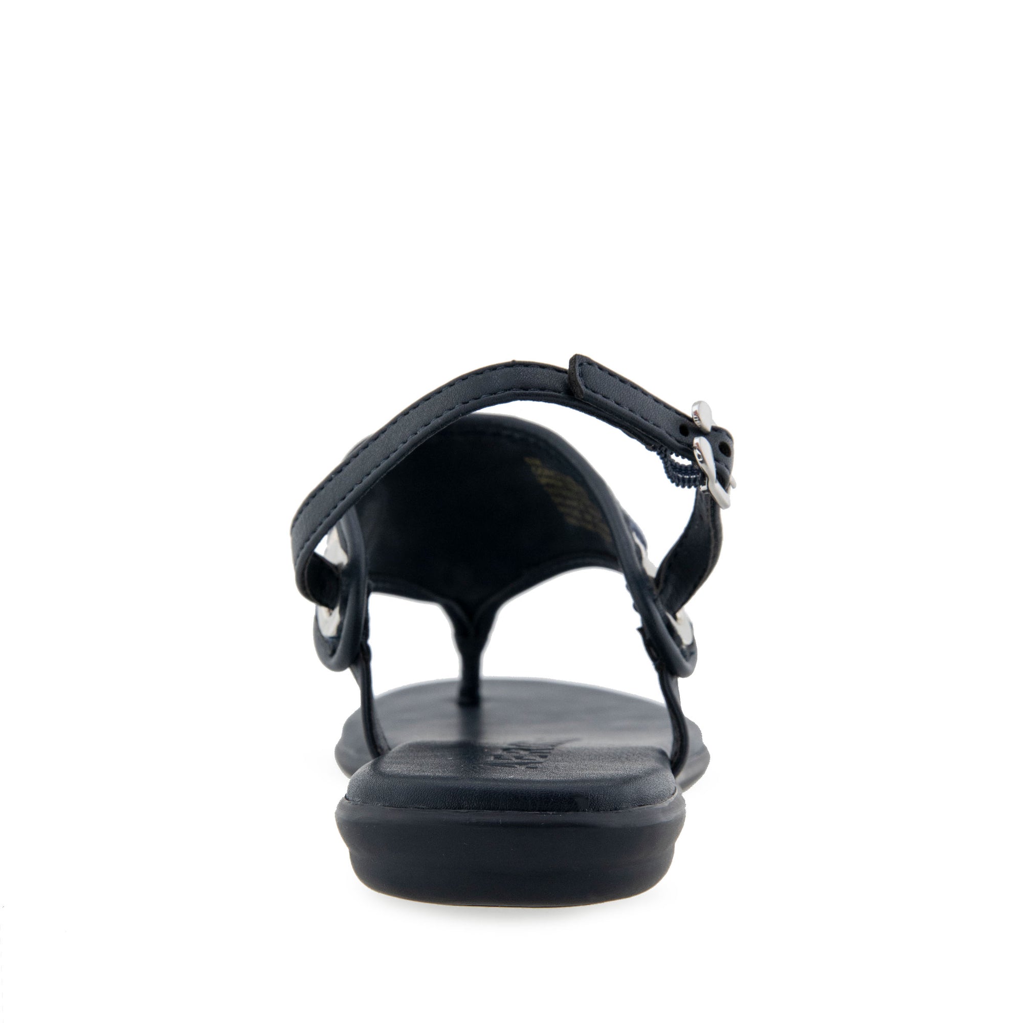 Conclusion Sandal Flat | Natural/Navy Floral Linen