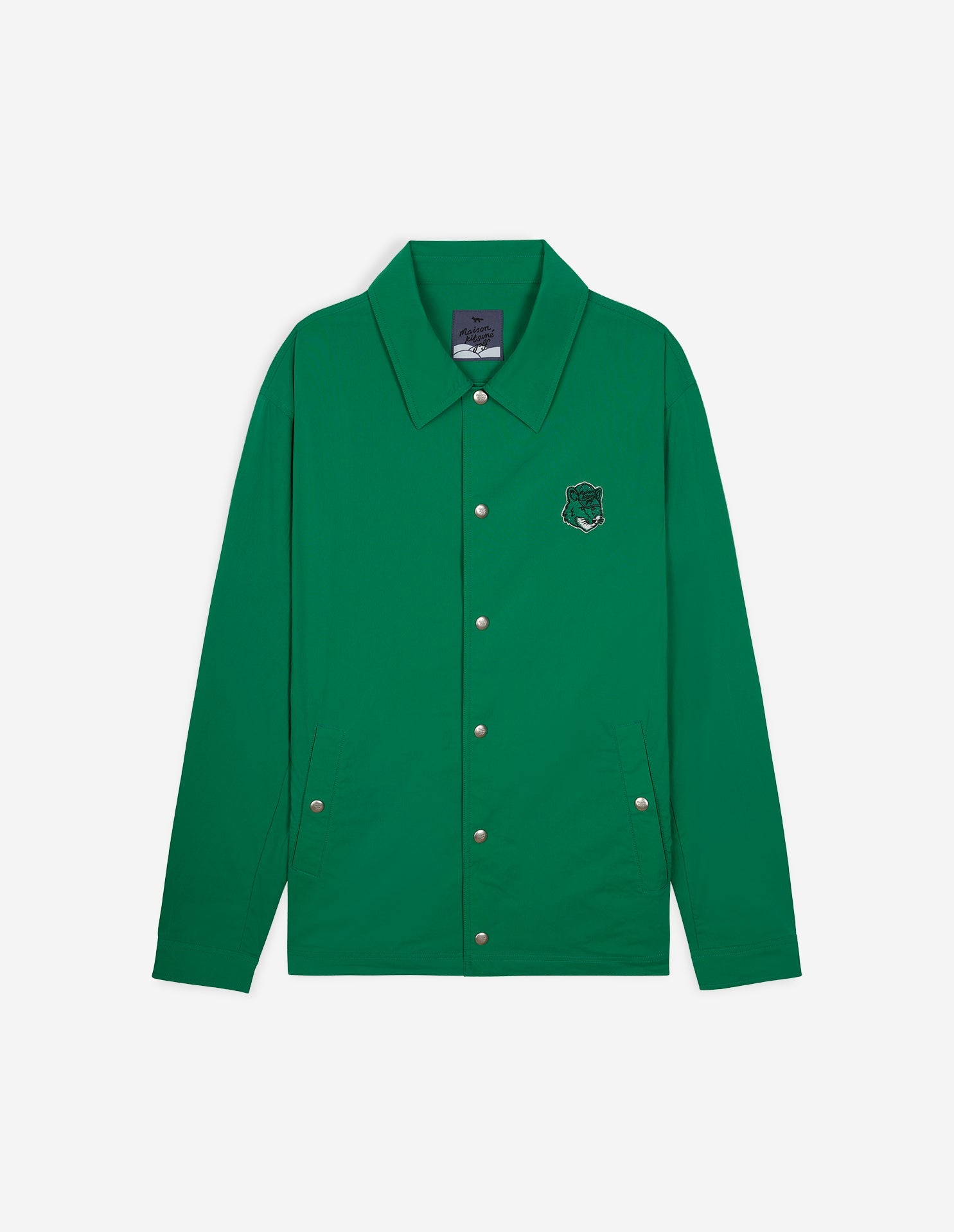 Dark green coach on sale jacket